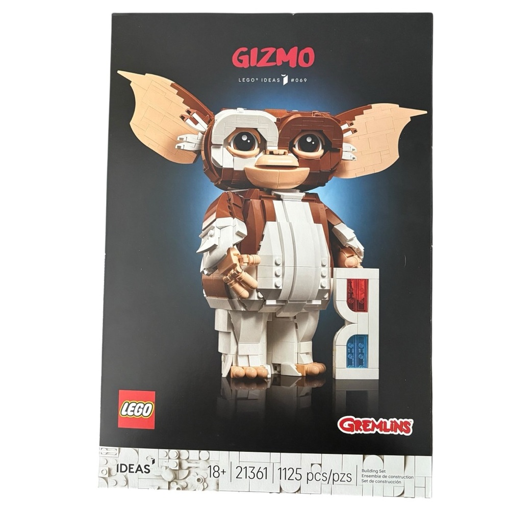 LEGO Ideas Gremlins Gizmo (21361) 1984 Movie 1125 Pieces Brand New Sealed in Box - Picture 1 of 7